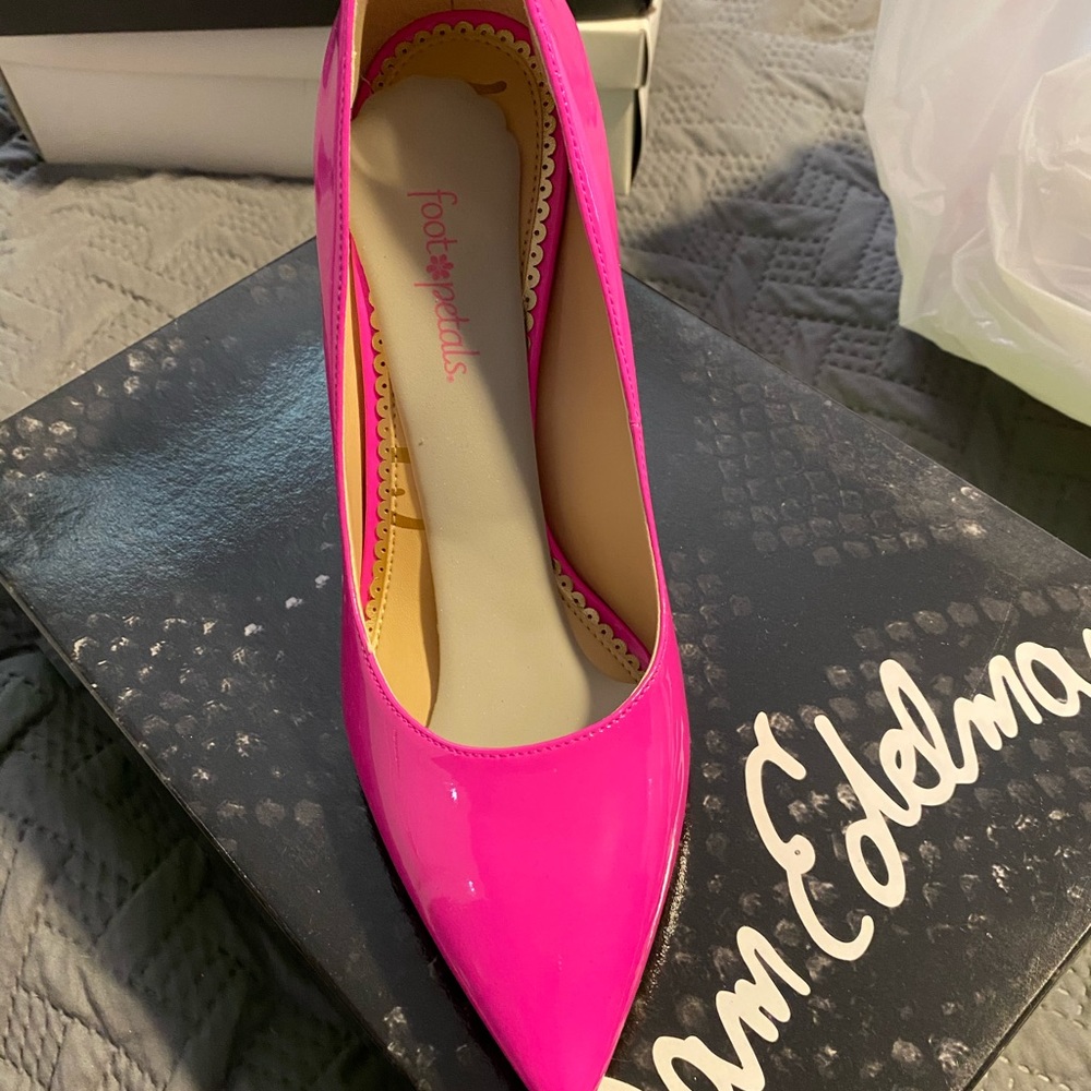 Hot Pink Pumps